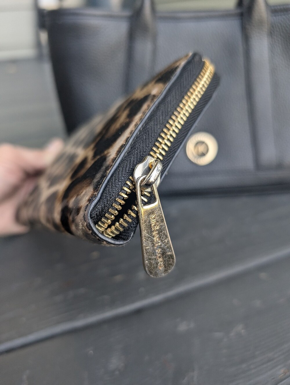 Michael Kors Leopard Print Wallet - Picture 6 of 14